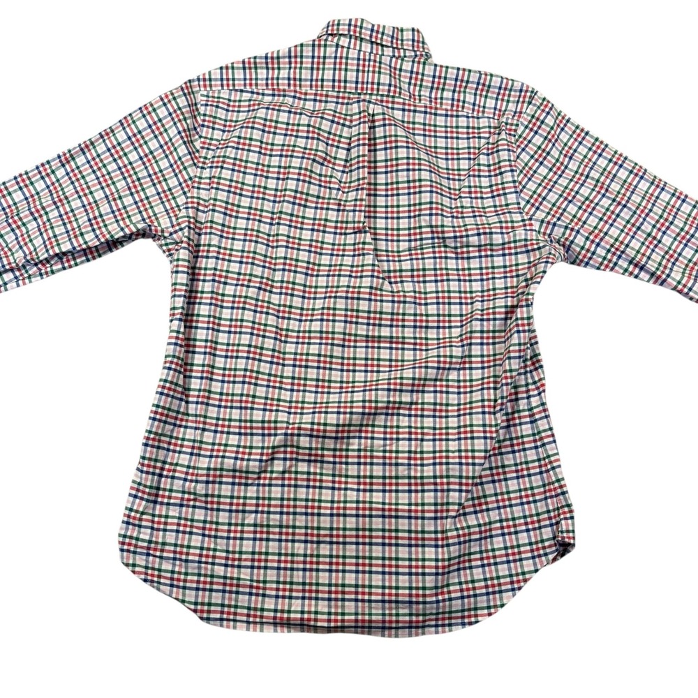 Ralph Lauren Plaid Slim Fit Button Down Sz XL preppy old money designer - Picture 3 of 9